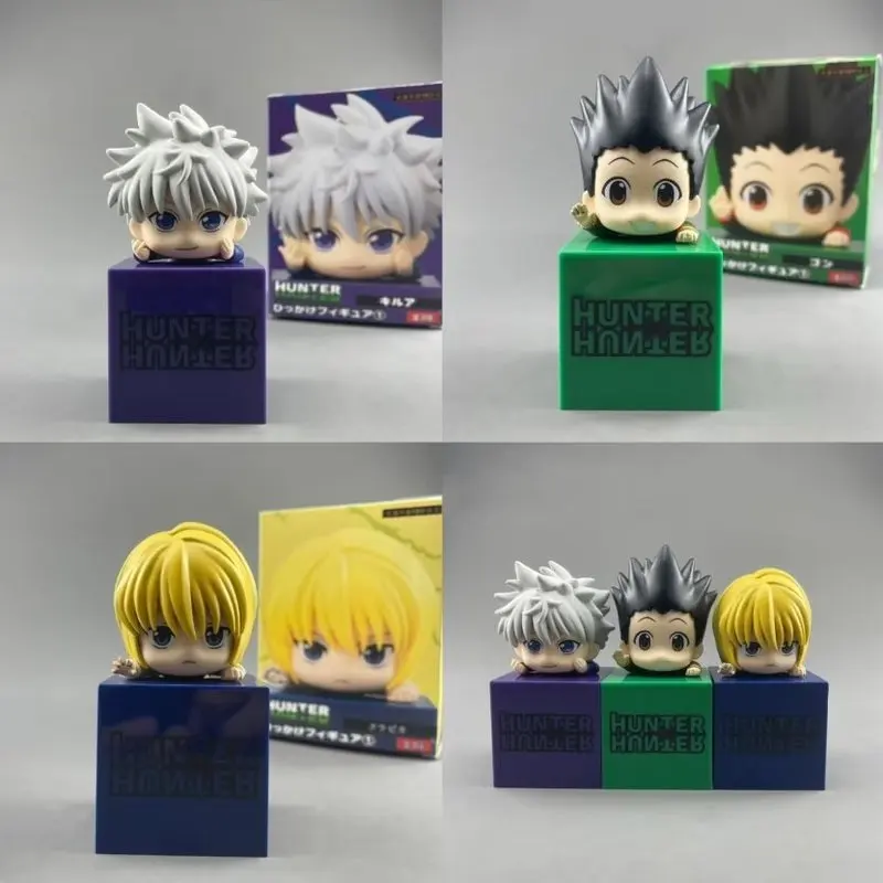 

Фигурка аниме Hunter X Hunter: Килуа Золдик, Гон Фрикс, Курапика (лежащие фигурки), настольное украшение, коллекционная модель, игрушки, подарки с мультяшными персонажами