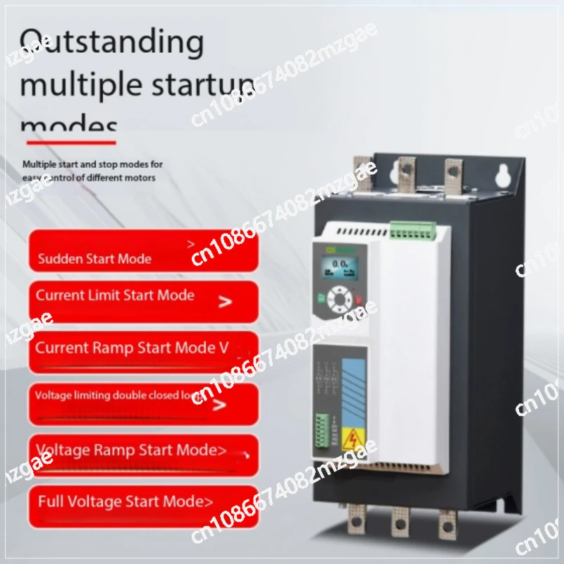 380V Three phases motor soft starter built-in soft starter 5.5KW 7.5KW motor soft starting fan pump prure reducer conveyor