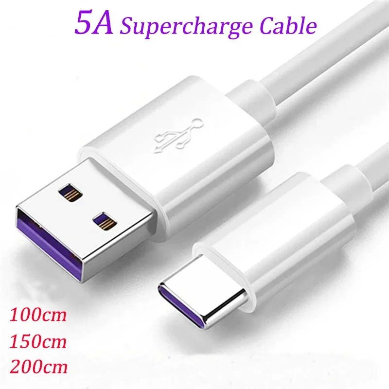 

USB Type C Cable 5A Fast Charging Wire Mobile Phone Micro USB Wires Cable For Xiaomi mi Samsung Type C Data Charge Cable Cord