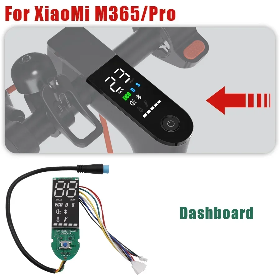 Bluetooth Dashboard for Xiaomi M365 Pro 1S Pro 2 Kickscooter Electric Scooter Display Dash Board Upgrade BT Circuit Board Parts