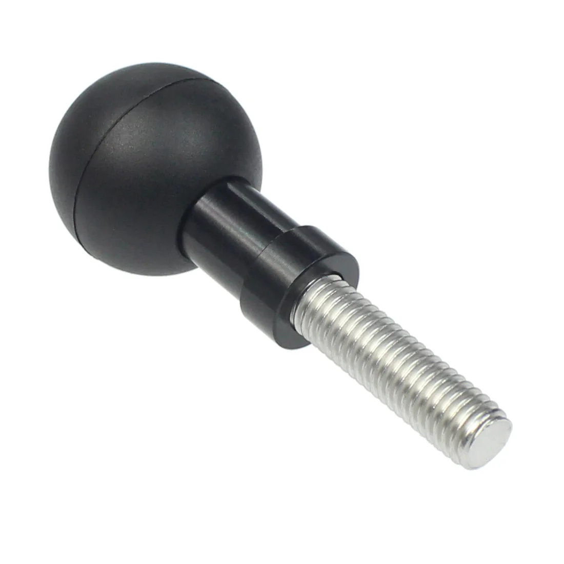 Aluminium 25mm Kugelkopf Adapter auf M8 Schraube für RAM Garmin Mount Motorrad GPS Telefon Auto Halterung für Insta360 X3 GoPro Stand – Detail 2
