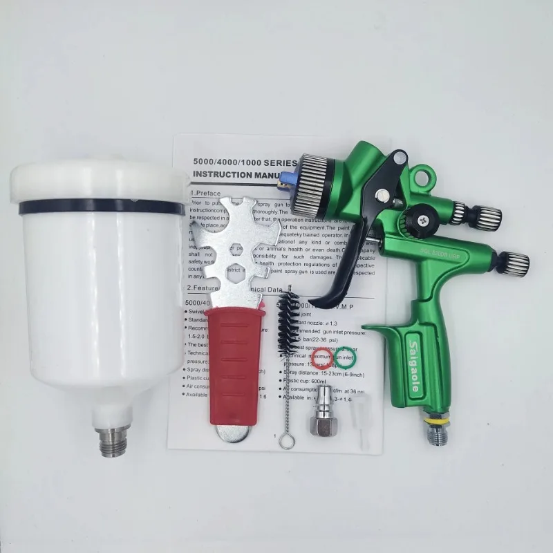 spray gun Saigaole5200 Upper pot Automotive topcoat High atomization paint sheet metal Spray gun pneumatic High end spray gun