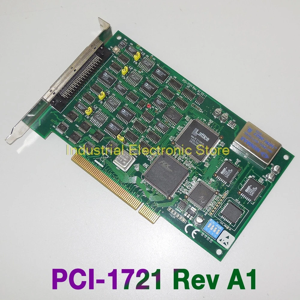 2-Bit 4-Channel High-Speed Analog Output Data Capture Card For Advantech PCI-1721 Rev A1