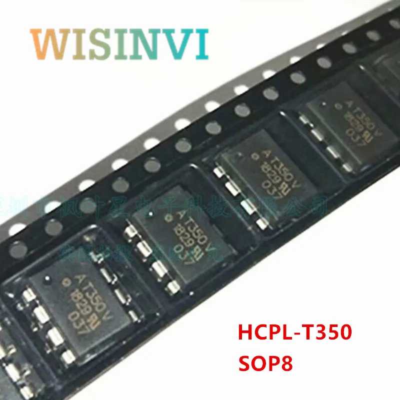 10Pcs AT350 DIP8 / SOP8 In-Line Optocoupler ACPL-T350 HCPL-T350 AT350V