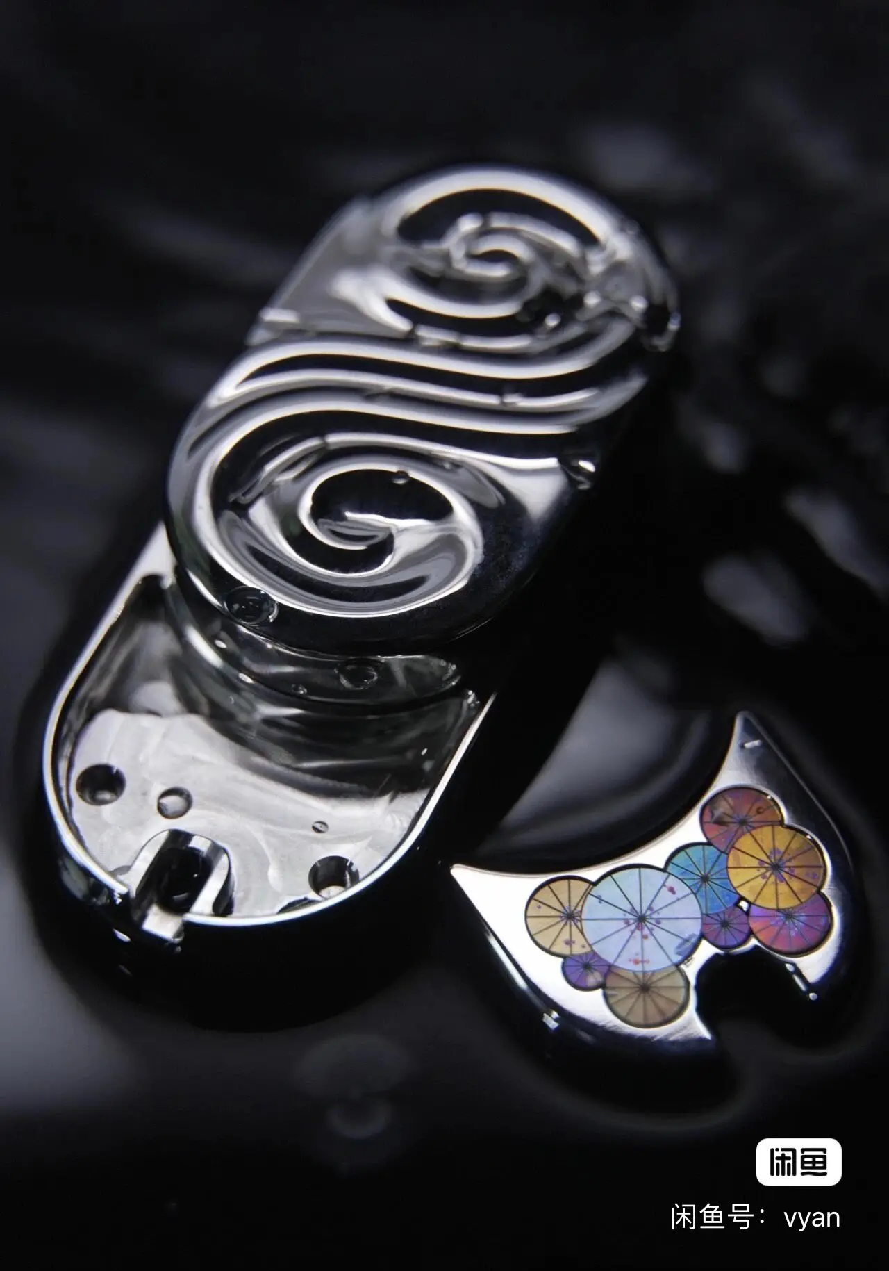 Used EDC [Seki Edc Rain Wave + Umbrella Patch Mechanical Push Card] Giocattoli Bambini