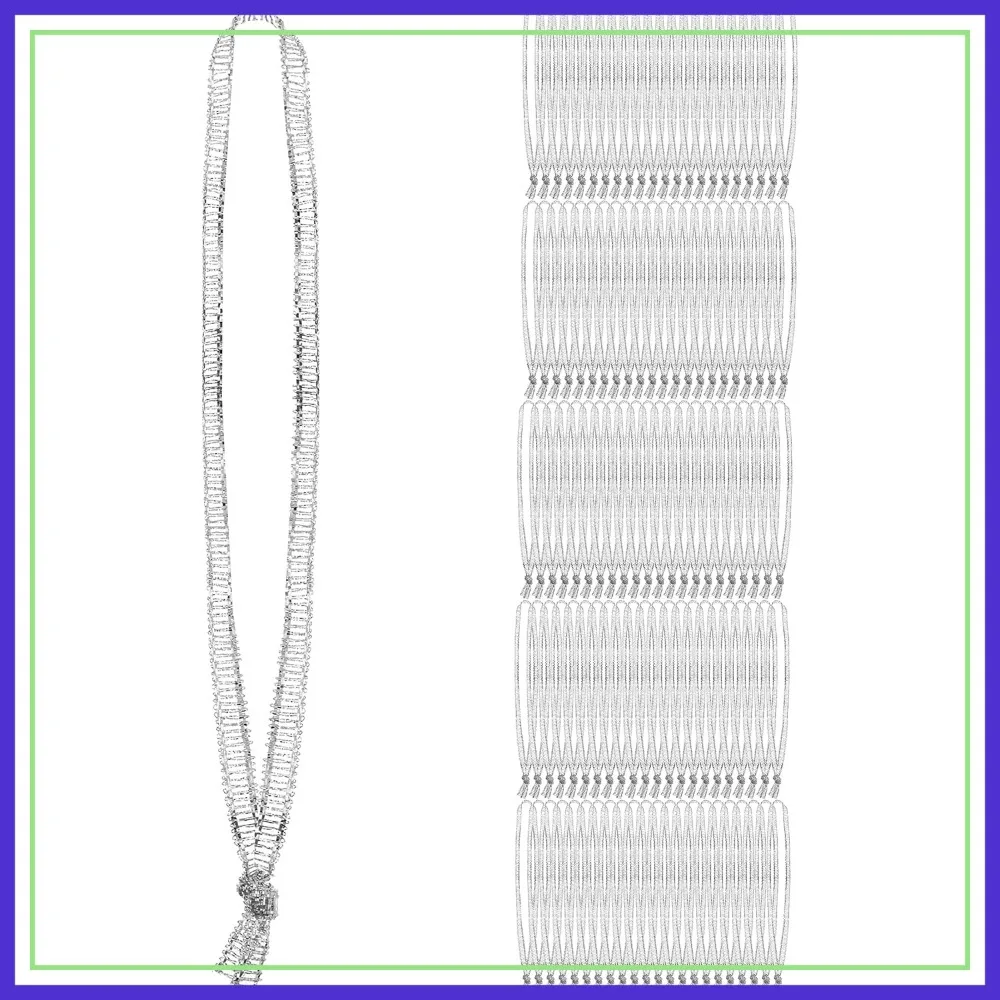 

100 Hand-Tied Thin Ribbon Loops for Christmas Tree Ornaments, Holiday Decorations, DIY Crafts