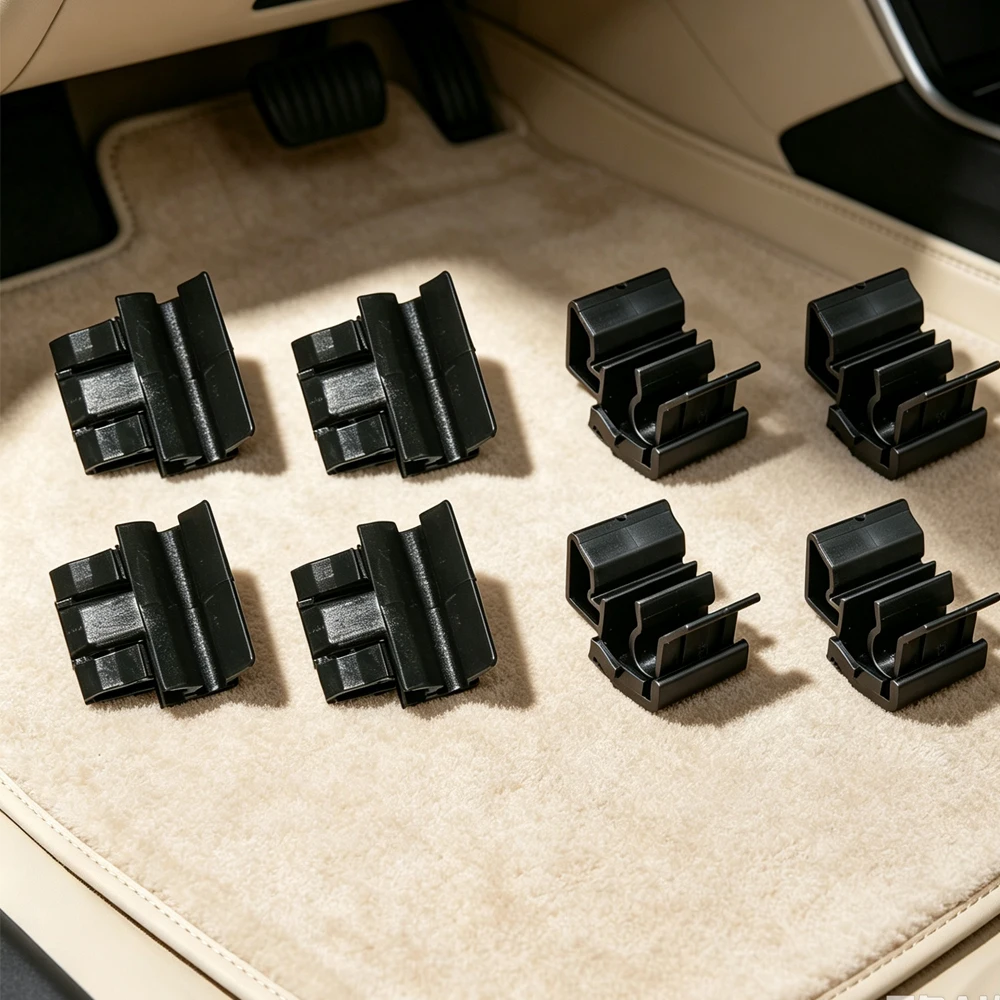 For Tesla Model 3/Y 1472872-00-C 1472872-00-B Accessories 4Pcs Front Storage Box Matching Fixed Buckle Bracket Luggage Box Clips