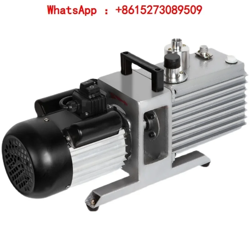 Double-pole direct coupled rotary vane vacuum pump for air conditioner refrigerator laboratory small industrial suction pump