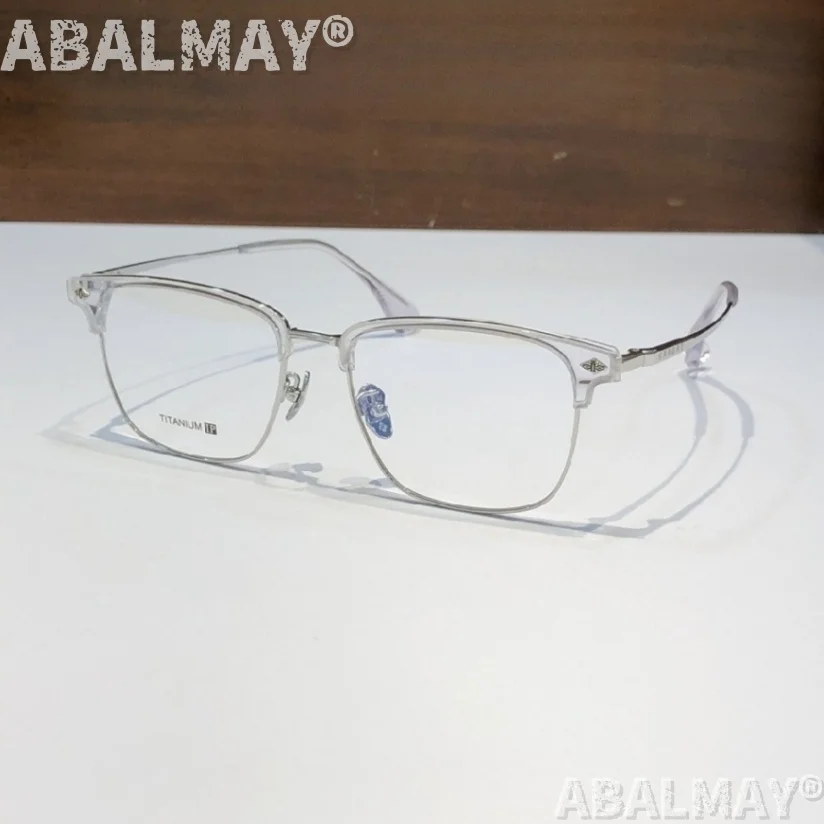 نظارات بصرية مصممة عالية الجودة للرجال والنساء 5505 مقاس 53-17-148 إطار نظارات طبية فاخرة للأعمال من التيتانيوم