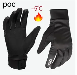 Poc Winter addensato con fodera soffice guanti da moto Full Touch Screen Downhill DH MX MTB, guanti protettivi per equipaggiamento da equitazione