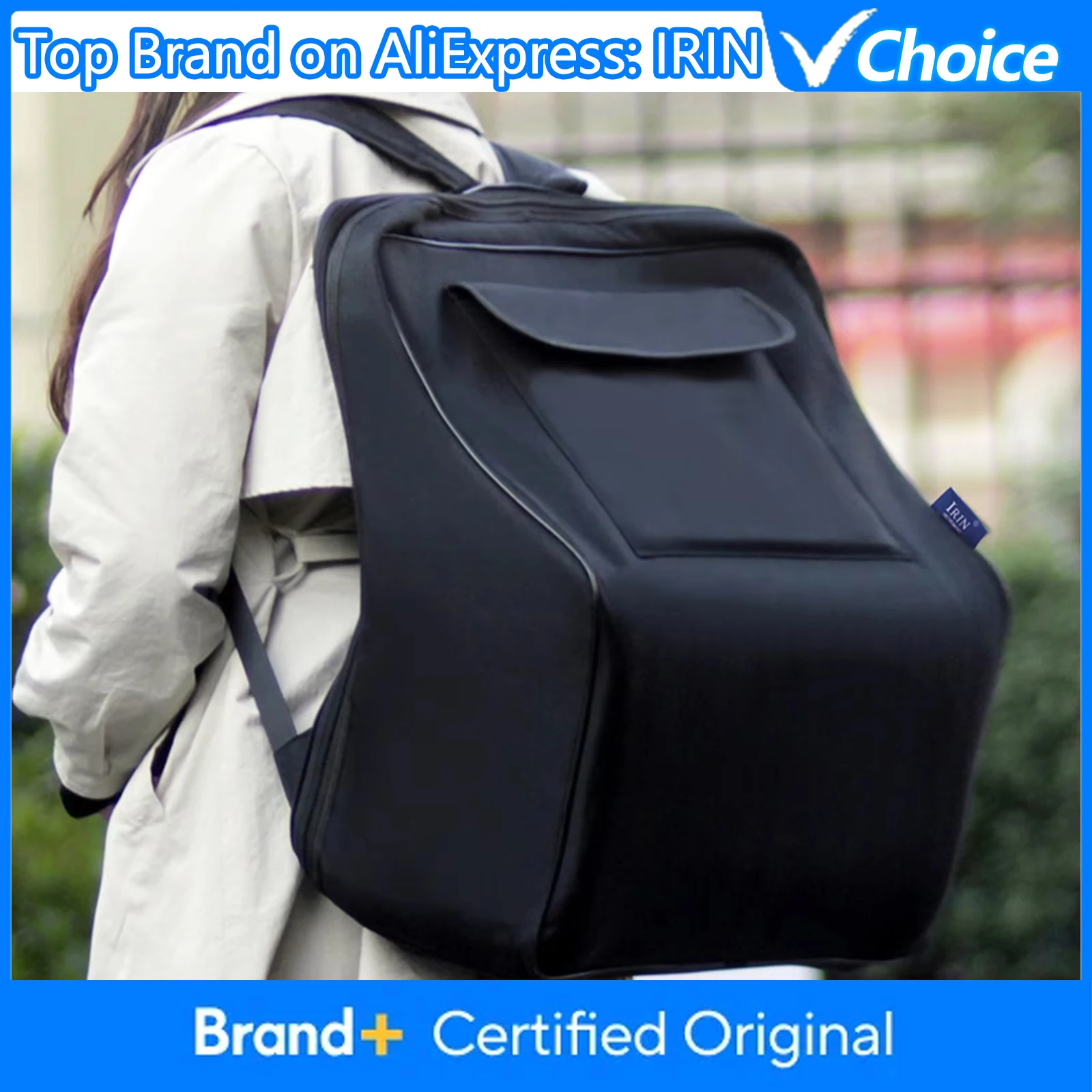 

IRIN Accordion Backpack Adjustable Waterproof Shoulder Accordion Bag For 48-120 Bass Accordion Musical Instrument Accessories
