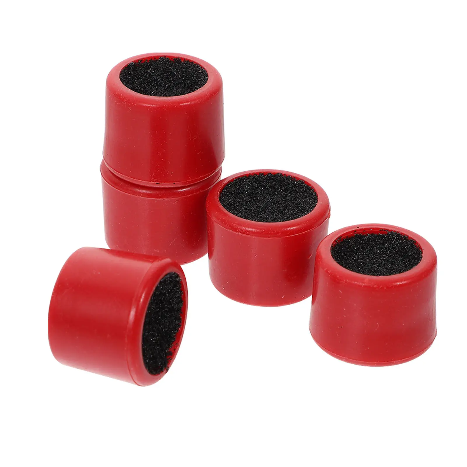 5Pcs Professional Billiard Cue Tip Shaper Double-Sided Sander and Skin Needle Tool for Pool Snooker Cue Tip Grinding Trimming