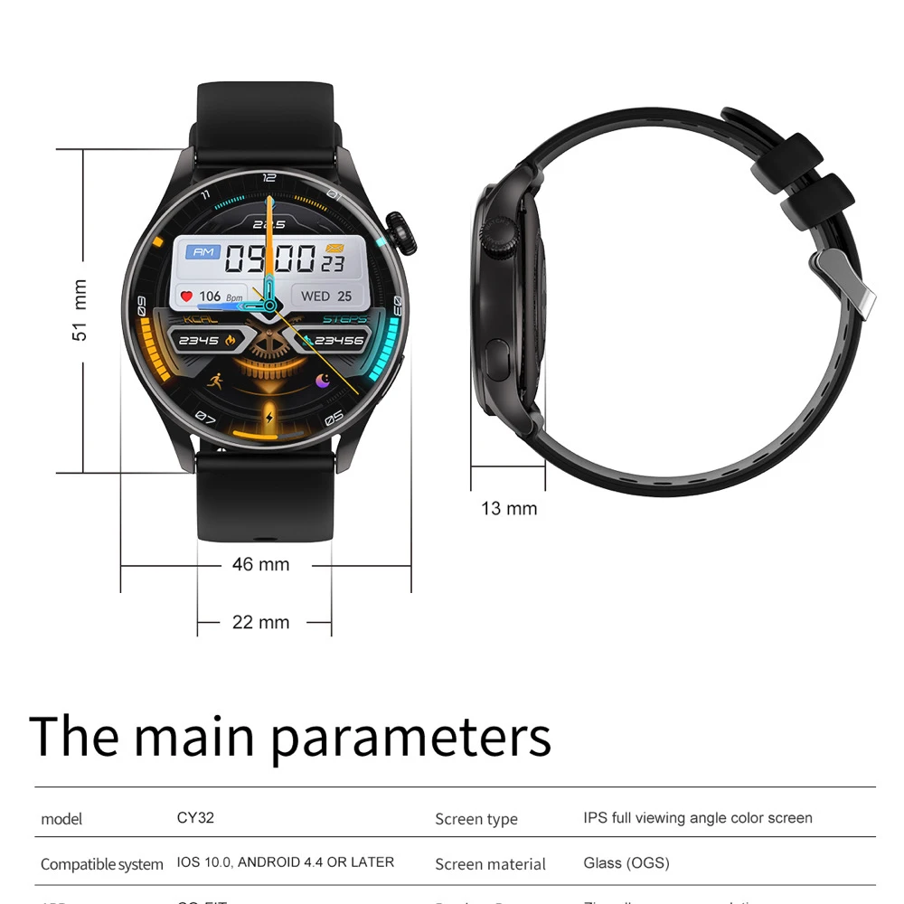 ساعة ذكية للرجال AMOLED HD شاشة بلوتوث مكالمة بوصلة SmartWatch للنساء GPS مسار NFC معدل ضربات القلب مقاوم للماء مساعد AI