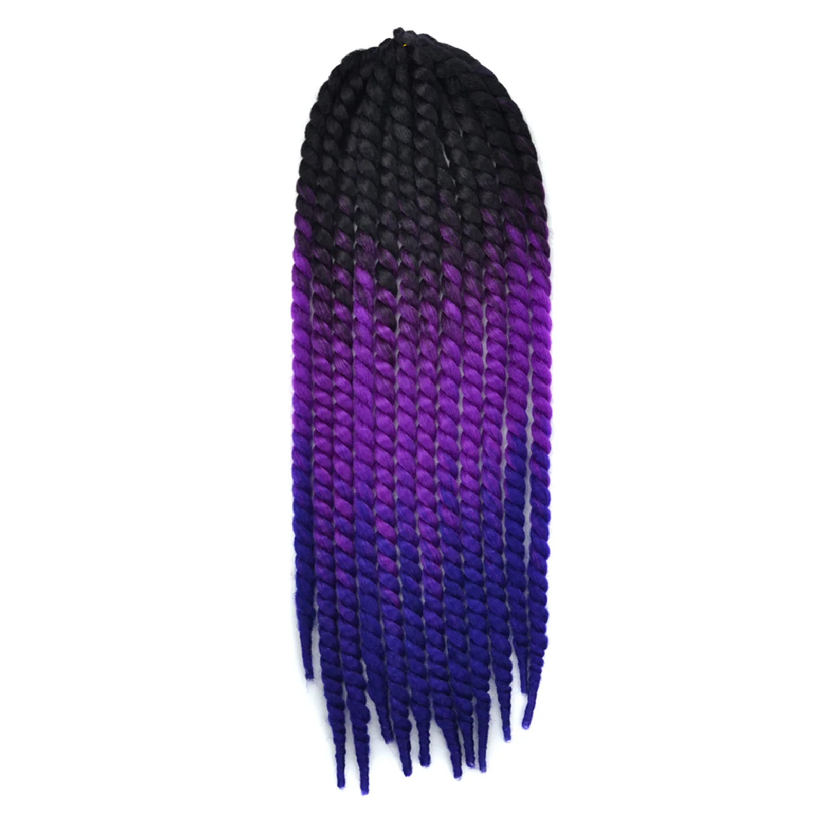 

Braiding Hair Fiber Jumbo Hair Extensions Purple-Blue Jumbo Braids for Women for Women Hair Braids Crochet Braids