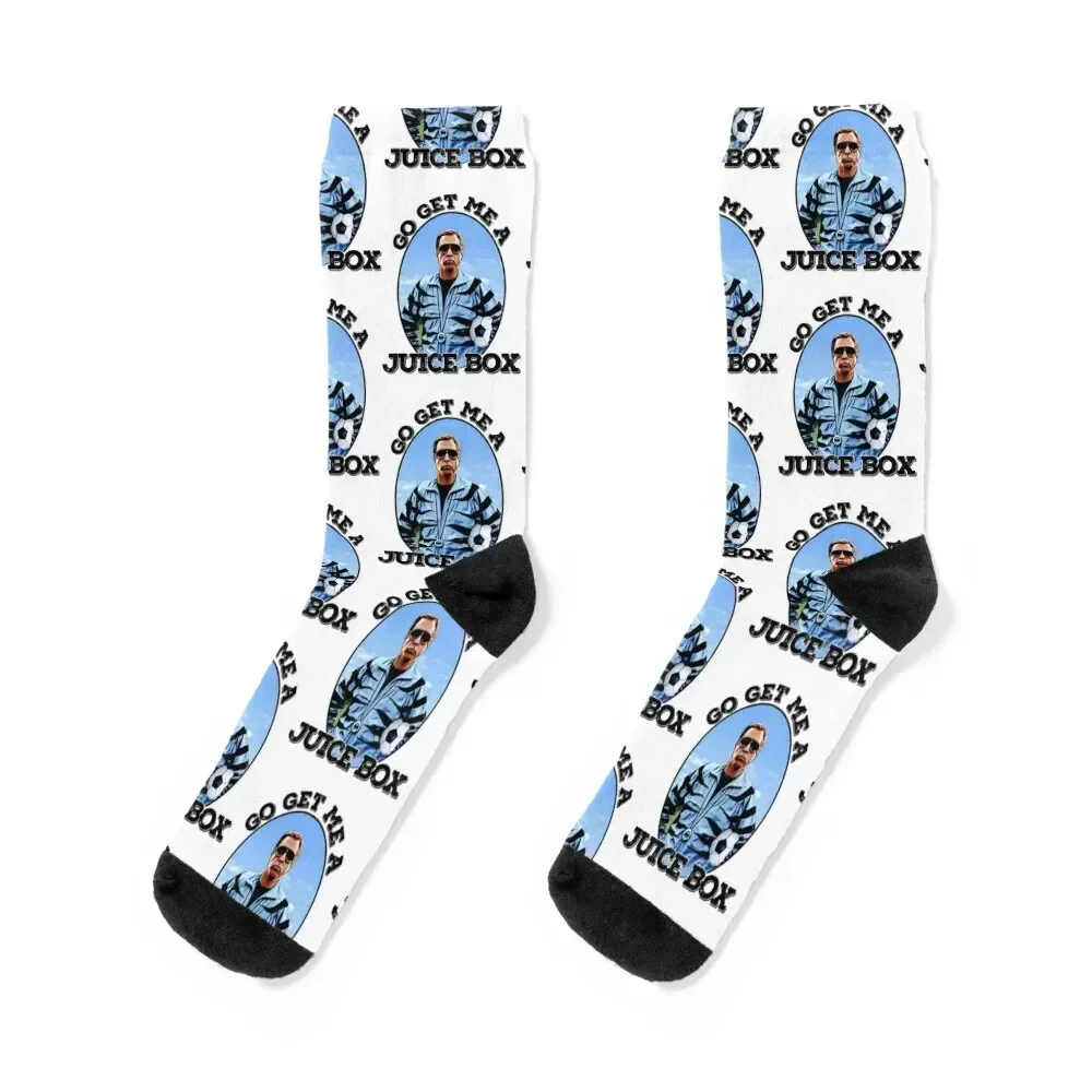 

Go get me a juice box Socks essential christmas gift warm winter Antiskid soccer Mens Socks Women's