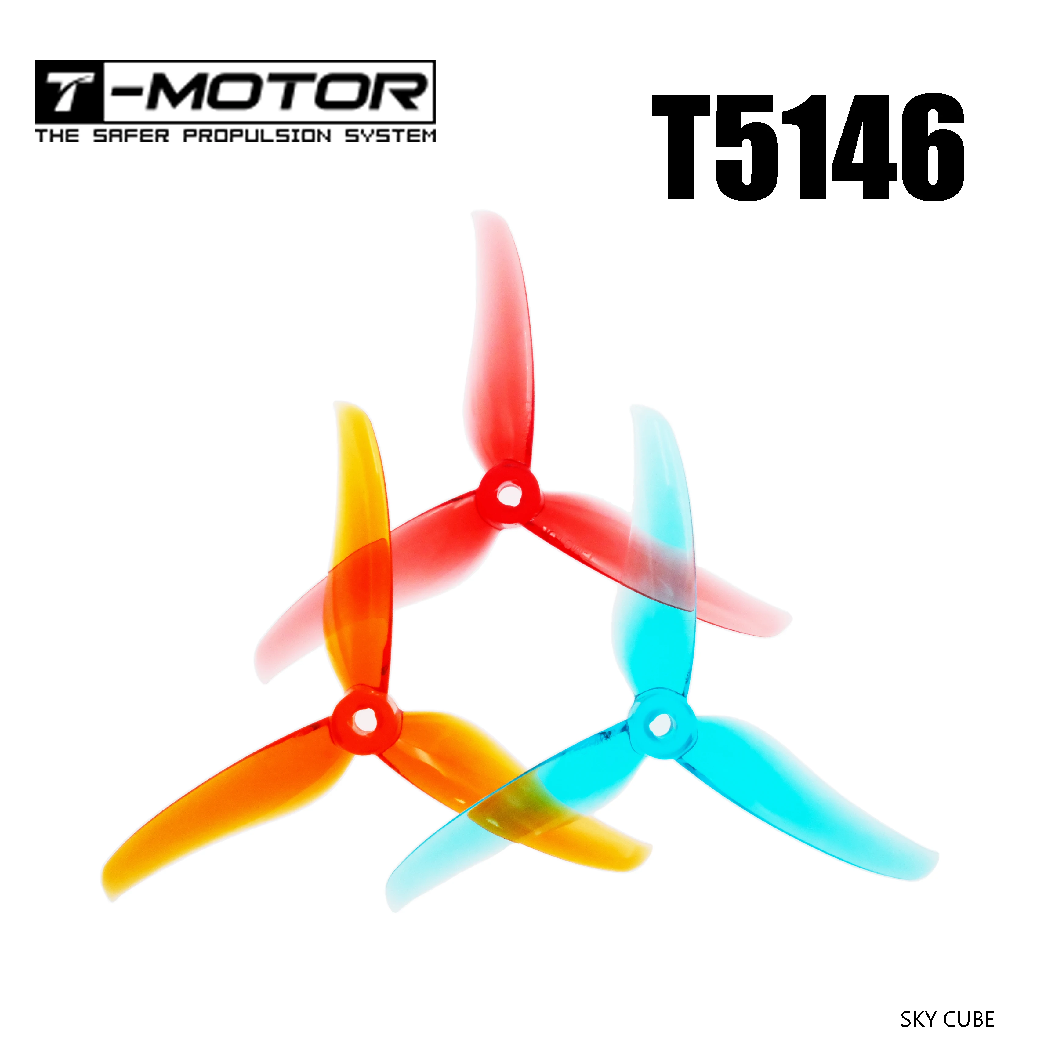 2 pairs T-motor T5146 5146 5 Inch 3-blade Propeller compatible CW CCW T-motor FPV Propeller for RC FPV Racing Drone