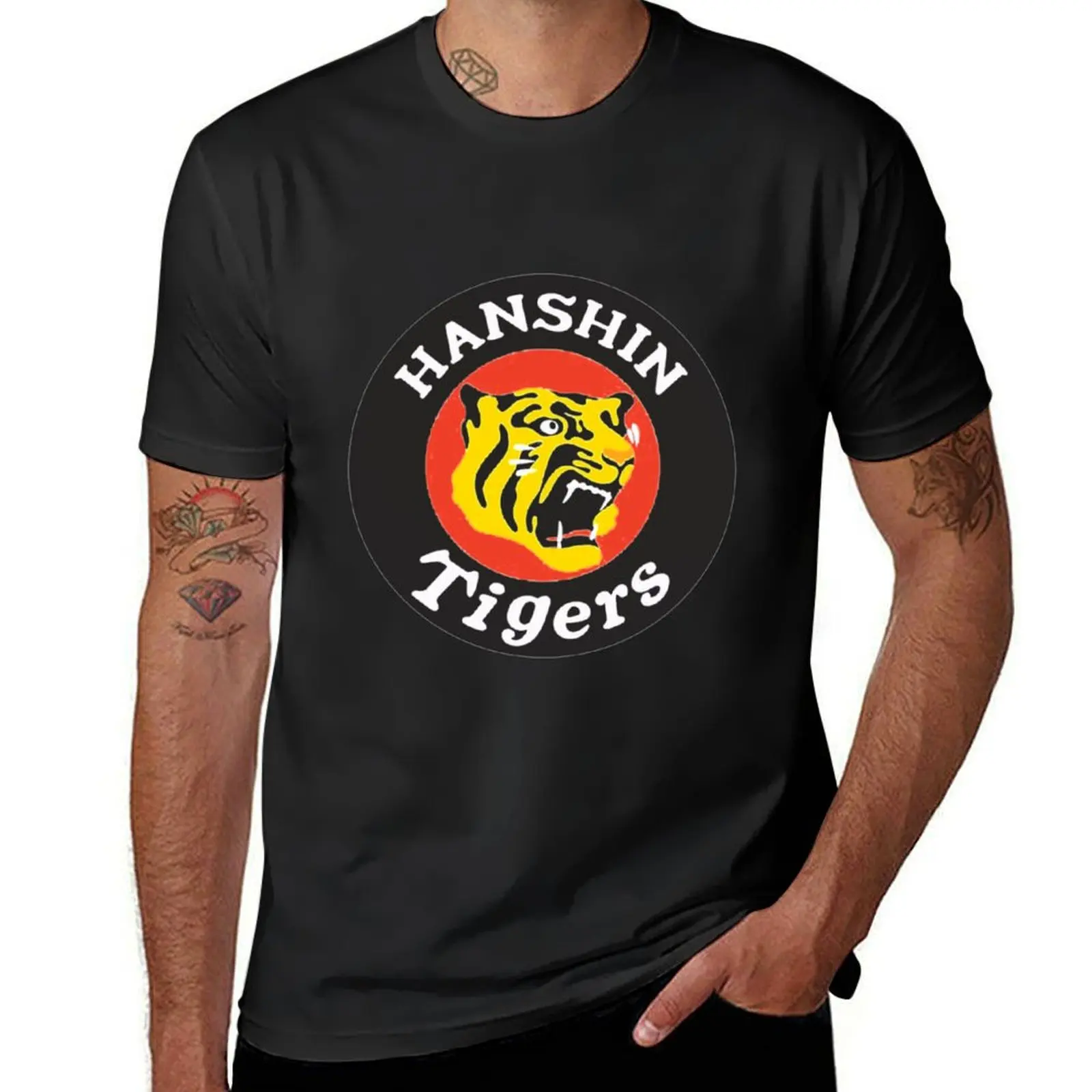 

Hanshin Tigers Vintage Baseball Logo67 T-Shirt customizeds aesthetic clothes cute clothes clothes for men