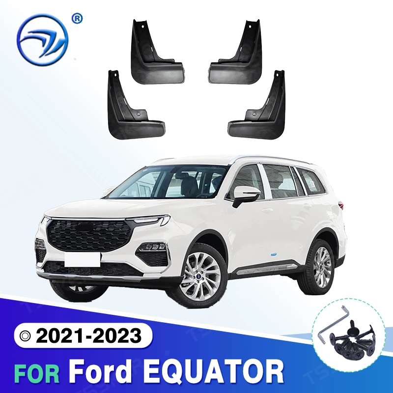 

For Ford EQUATOR 2021 2022 2023 Mudflaps Splash Guards Mudguards Mud Flaps Fender car Accessories