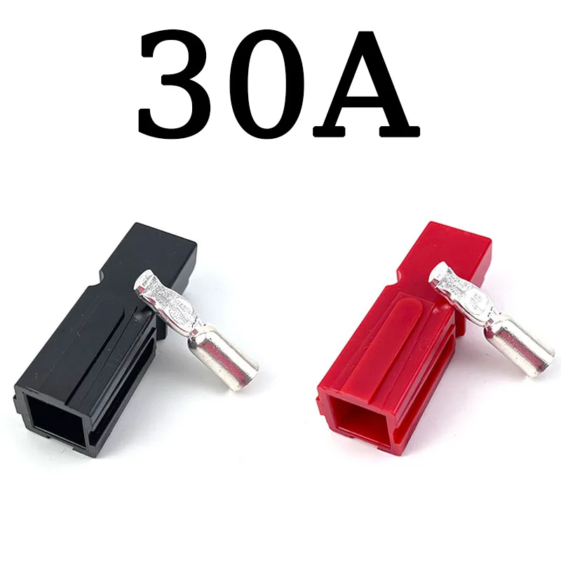 10/50/100/500 Pcs Anderson Plug 30A Amp 600V Power Marine Connector Pole For Anderson Powerpole Interlocking Plug Terminals