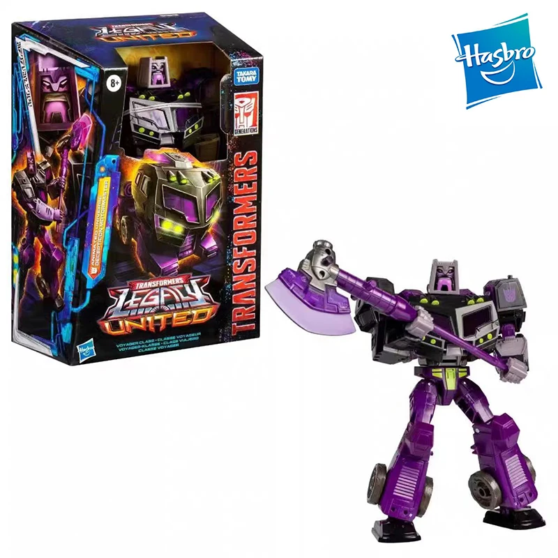 Hasbro Transformers Legacy United Voyager Class Animated Universe Decepticon Motormaster Action Figure Model Gift Toy for Kids