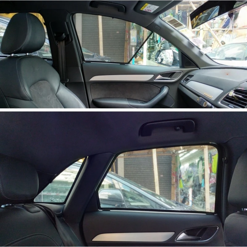 Suitable for AUDI Q3 SPORTBACE 2020+ car window sunshade,front and side door sun baffle,mesh curtain
