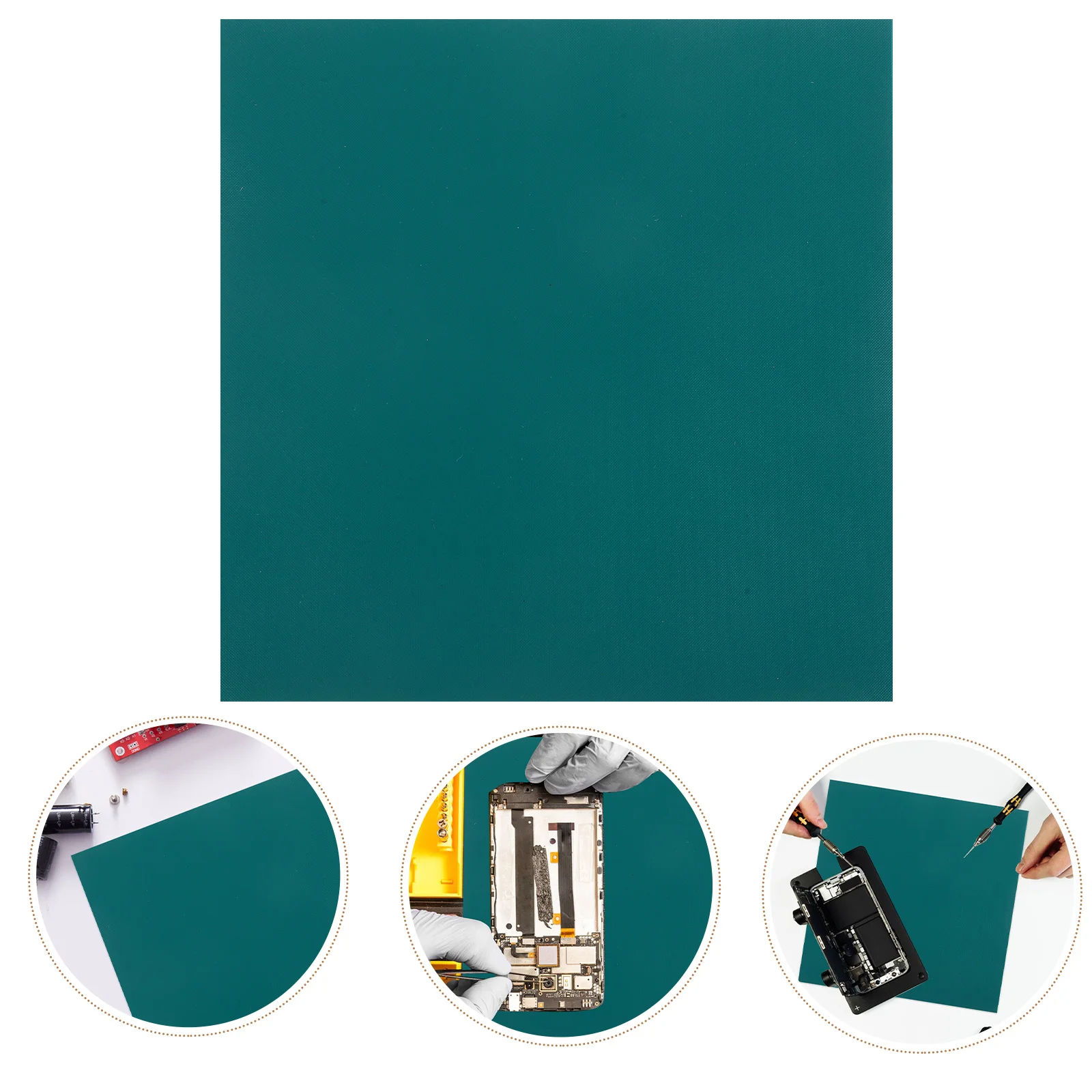 Anti-static Table Mat Electronic Repair Work Bench Mats Soldering Workbench Pads Synthetic Fiber Rubber Sheet Top