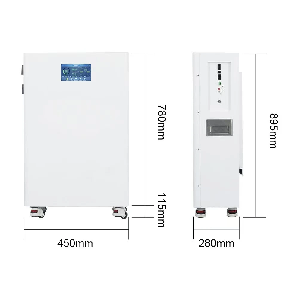 51.2V 300Ah/314Ah 15kWh Solar Lithium Ion Lifepo4 Battery IP65 Stackable Floor-Mounted Home Energy Storage System