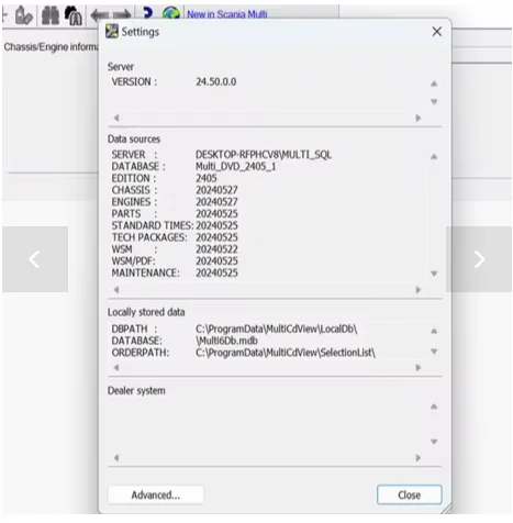 2024.05 Multi Electronic Parts Catalogue for Scania Multi Truck Bus and Engine Scania EPC with unexpire patch