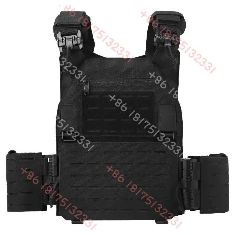 

High Quality Outdoor Waterproof Tactical Gear Nylon Ballistic Plate Carrier Tactical Molle Vest Armor Adjustable Tactical Vest