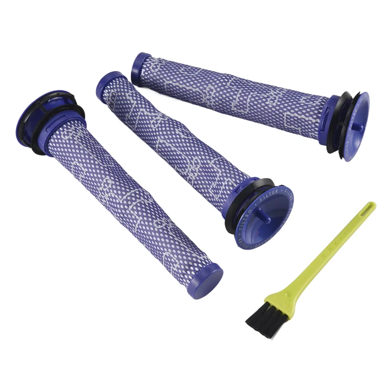 N98R 3 Pack Pre Filters For Dyson DC58, DC59, V6, V7, V8. Replacements Part 3 Filters Kit For Dyson Filter Replacements