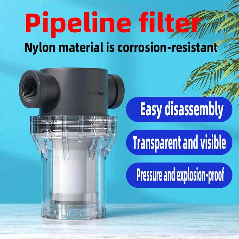 Purifier Output Universal Shower Filter PP Cotton Shower Strainer Faucet Water Heater Purification Kitchen Bathroom Fittings