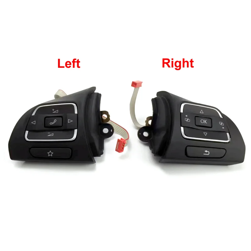 1PCS For Golf MK6 Tiguan Jetta MK6 Car steering wheel button switch 5C0959537B 5C0959538B 5C0 959 537 B 5C0 959 538 B