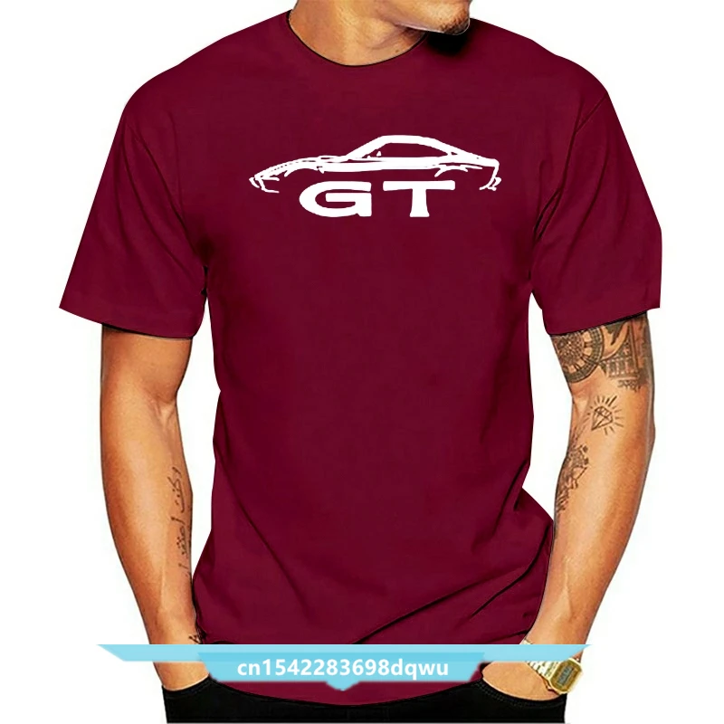 

Men T Shirt Opel GT Sports Car Classic Outline Design S Casual Cotton Funny t-shirt Novelty Tshirt Women