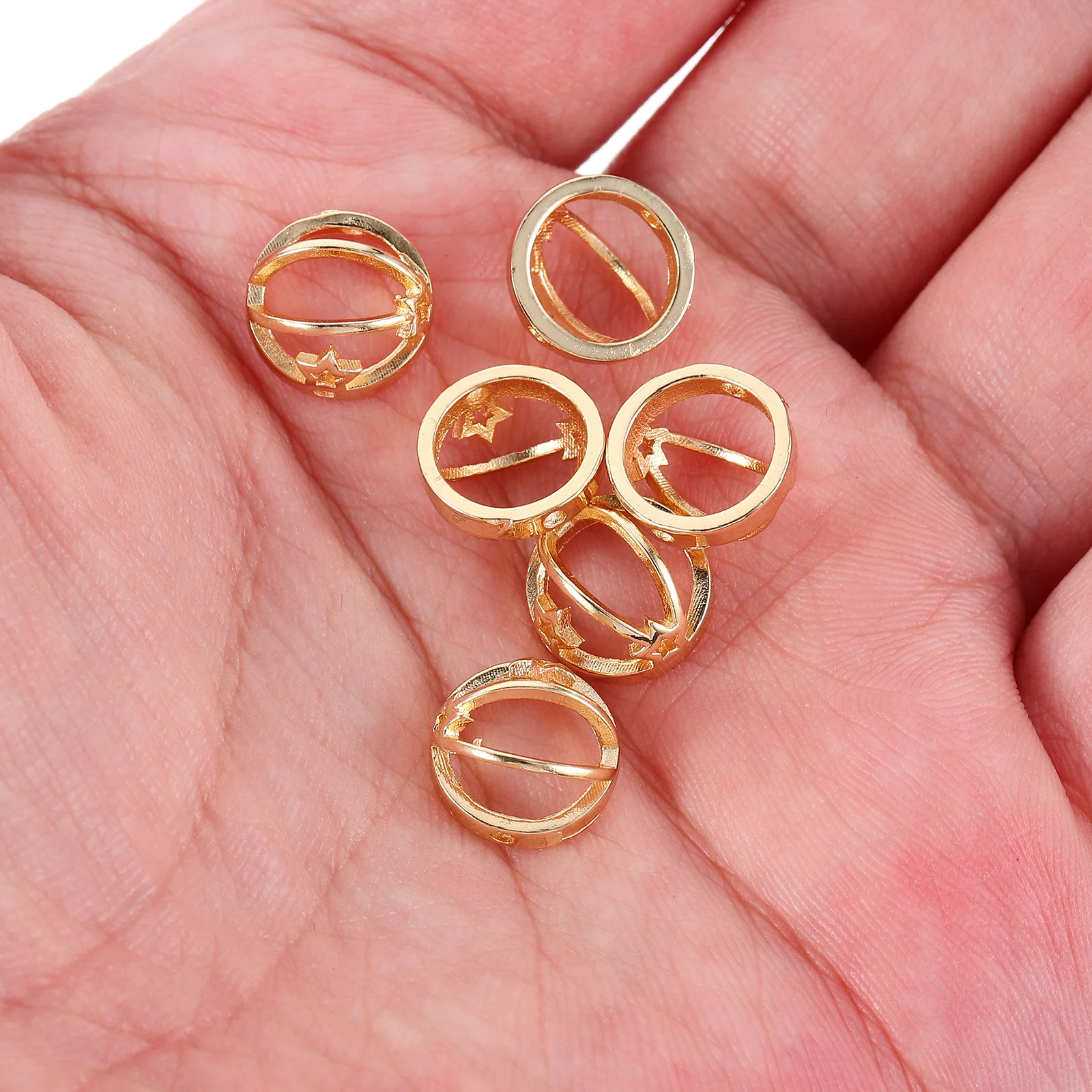 50Pcs Jewelry Making Charms Earring Star Beads Bracelet Rings Multivariate DIY Projects Bohemian Decor Unique Design Gifts