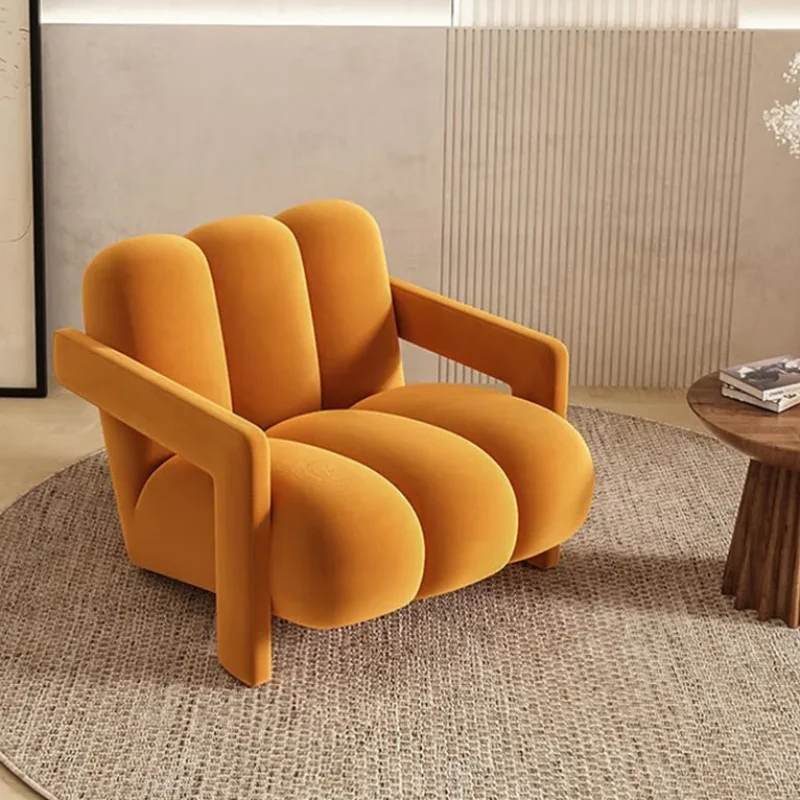 Ramię Nowoczesne krzesła do salonu Nordic Enfant Designer Krzesła biurowe Accent Throne Puffs Sillon Dormitorio Meble domowe