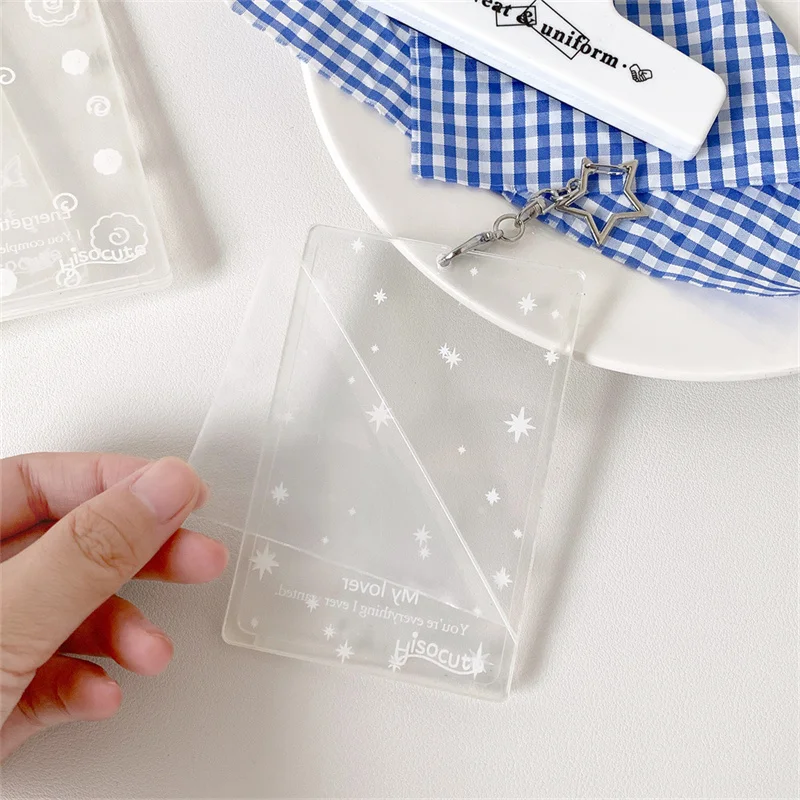 Kpop 3 Inch Hard Card Holder Pendant Postcard Card Case Idol Album Photo Card Card Brick Collector Card Photocards Holder
