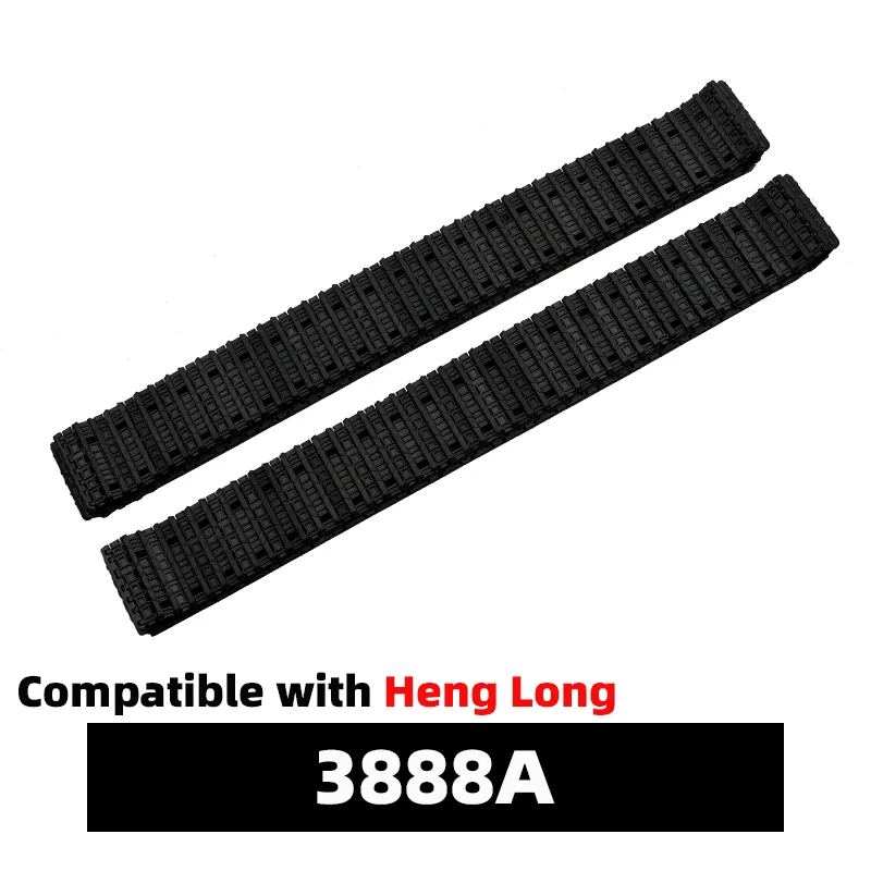 

Heng Long 3888A Metal Track Compatible with Heng Long 1/16 German King Tiger Tank Comes with 4 Metal Track links as a bonus