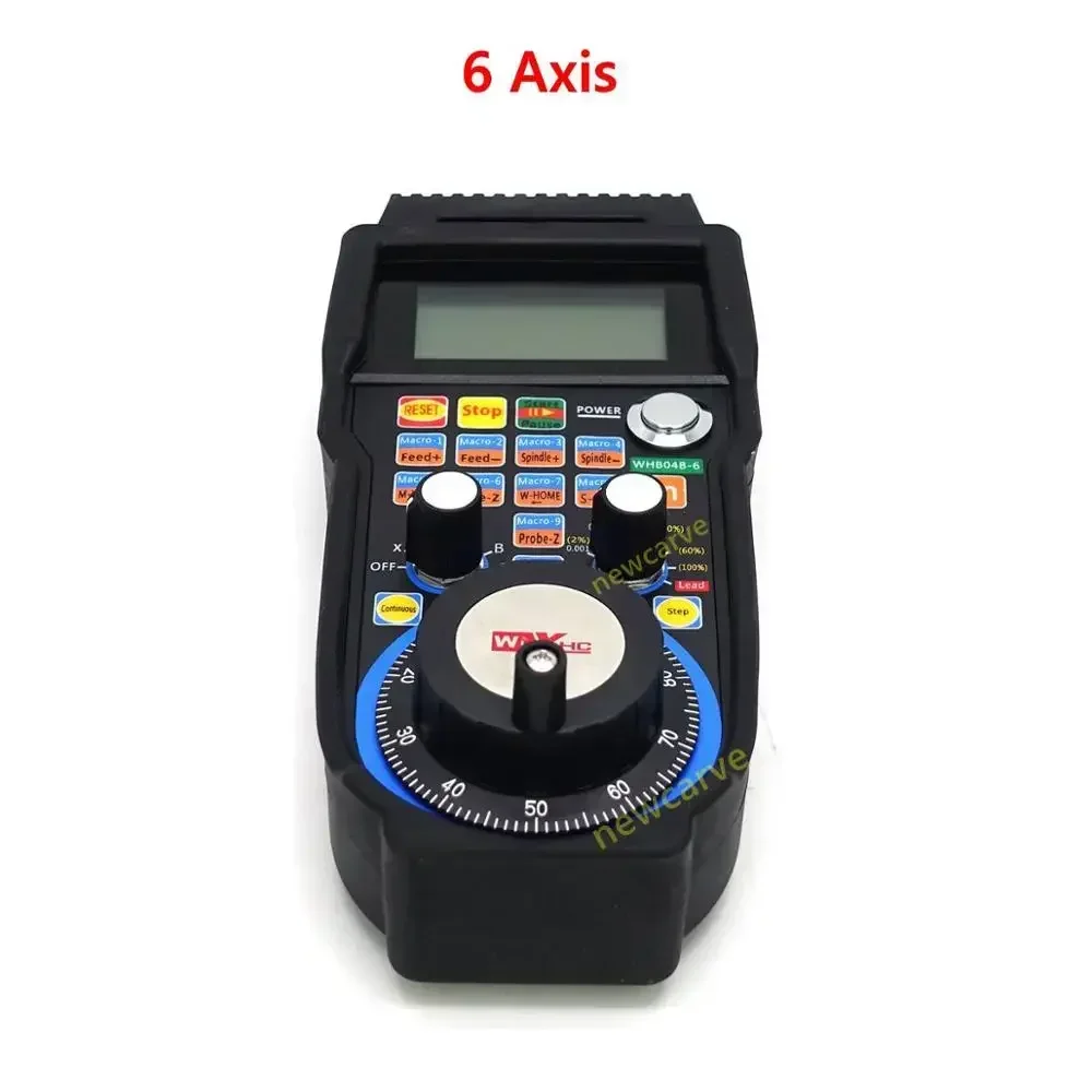 Wireless 6  CNC  Electronic Handwheel Manual Controller USB MPG