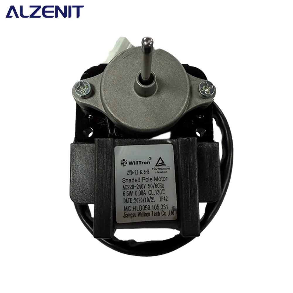 Novo para willtron geladeira ventilador motor ZYD-2J dc ventilador de refrigeração 220v 1.5w geladeira radiador freezer peças