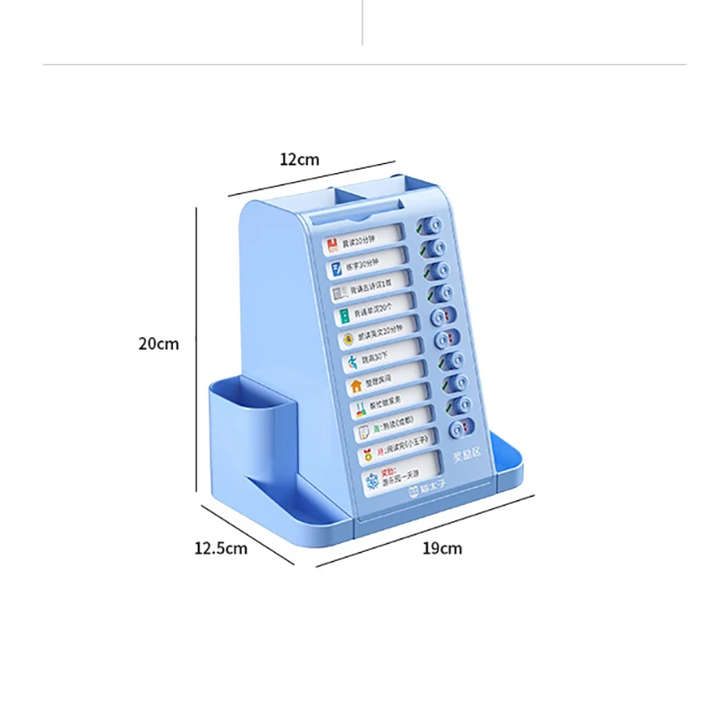 Creative Large Capacity Pen Holder Multifunctional Stationery Organizer Desk Organizer Memo With Checklist Board Student Storage