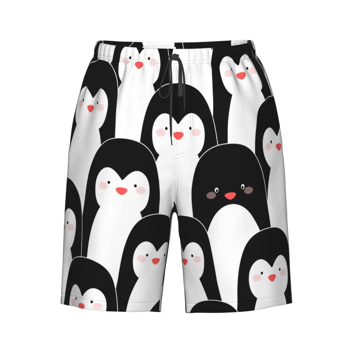 

Милые пингвины, мужской купальник, плавки-боксеры, пляжные быстросохнущие шорты для плавания