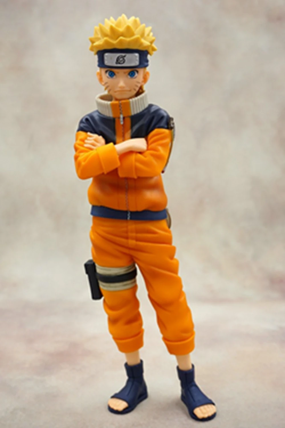 Naruto Shippuuden Uzumaki Naruto Figura de Ação Anime, brinquedo modelo facial intercambiável, Grandista Shinobi Nero, 25cm