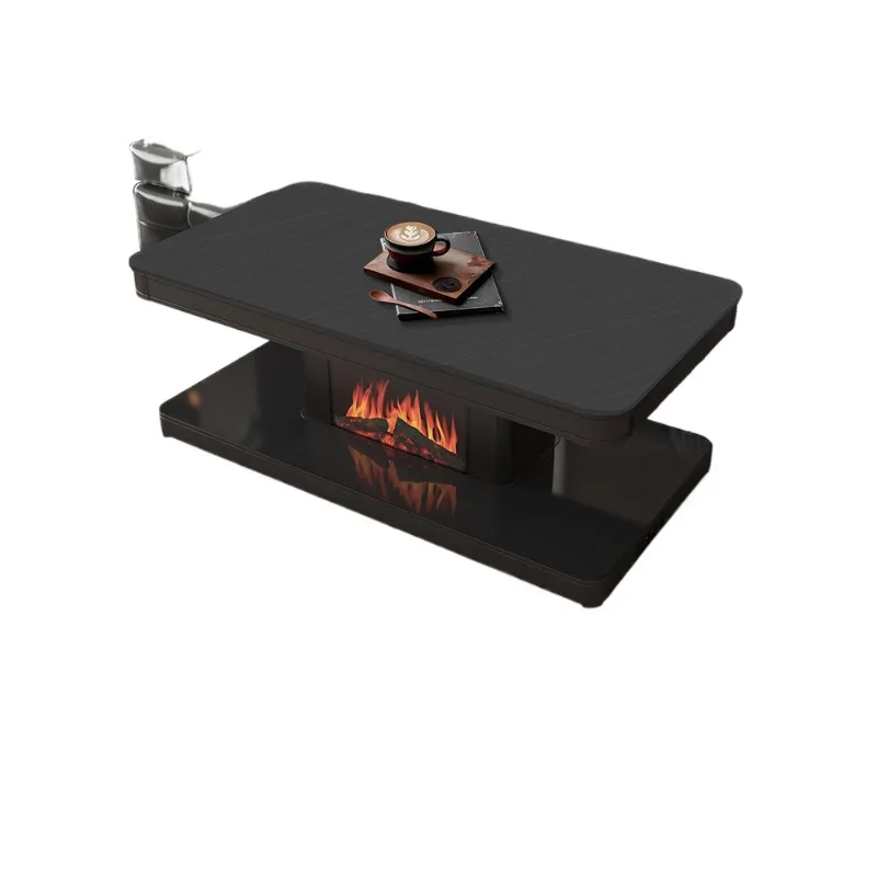 

New heating table lifting fire tea one body household living room electric heating electric oven