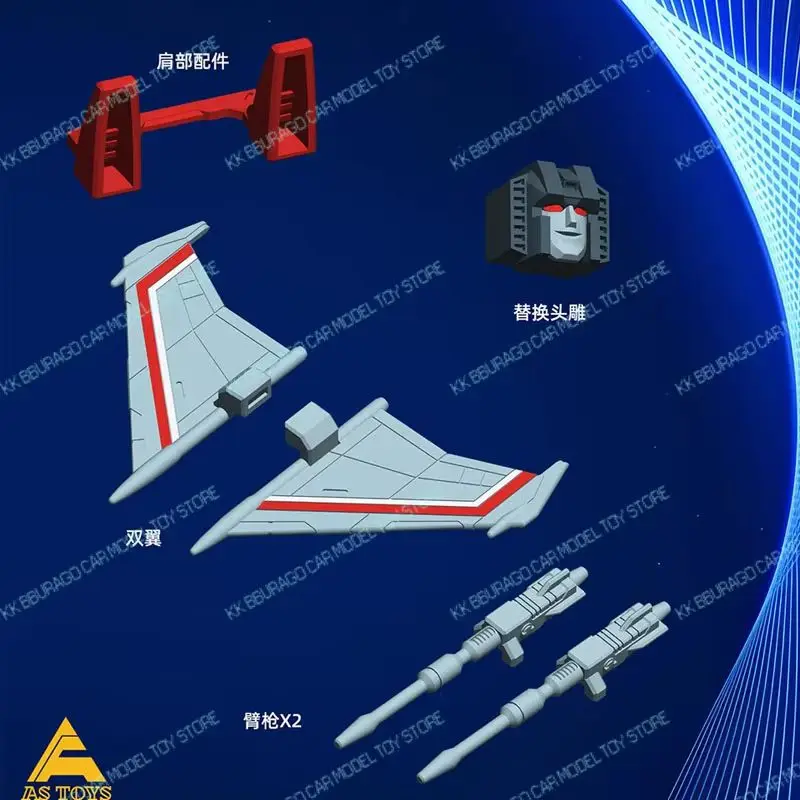 IN Stock AS TOYS Transformation AS08 Accessories AS09 Upgrade Kit KO SS86 Action Figure Starscream OP Prime Classic Movie Toys