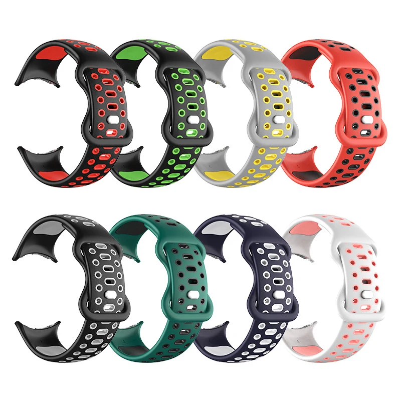 No Gap cinturino in Silicone per Google Pixel Watch cinturino sportivo per Pixel Watch Smartwatch bracciale cinturino Correa accessori cintura