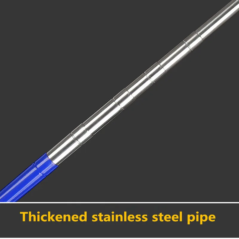 1.7m/2.1m/2.4m New Stainless Steel Thickened Shrinkage Fishing Rod Bracket Fishing Dual Use Accessories Tool Outdoor image 6