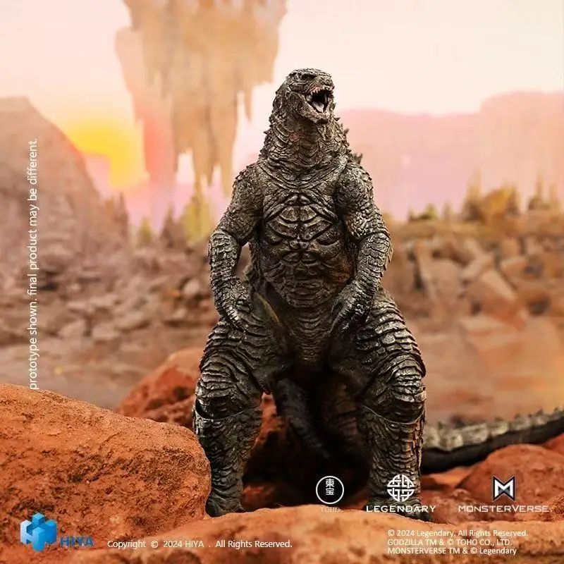 HIYA 18 سنتيمتر 7 بوصة عمل الشكل رائعة الأساسية سلسلة Godzilla X Kong الإمبراطورية الجديدة Godzilla Rre تطور Ver.