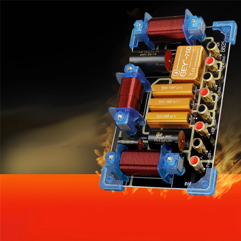 1800W เครื่องแบ่งความถี่เสียง 2 ทางลำโพงครอสโอเวอร์ 12 15 นิ้วประสิทธิภาพสูงความถี่แบ่ง-POS