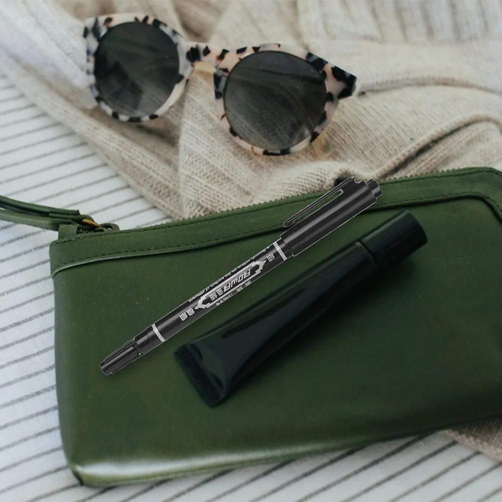 5 قطعة قلم ماكياج الوشم الجلد رسم الخرائط ماركر النفط الحاجب رسم الخرائط القلم الحاجب الشفاه تحديد المواقع أدوات علامة مقاومة للماء