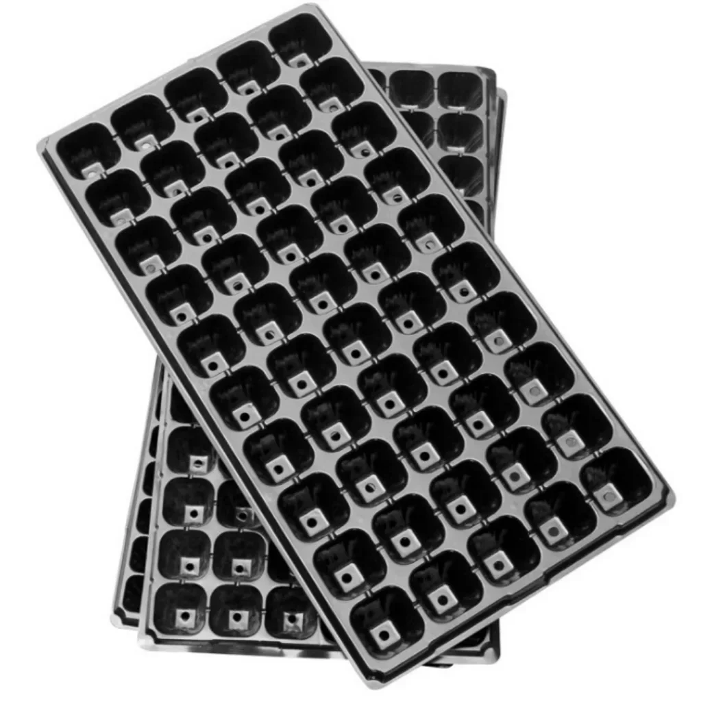 

2024 factory wholesale 128 cells plastic seed starting grow germination seedling tray gor vegetables nursery